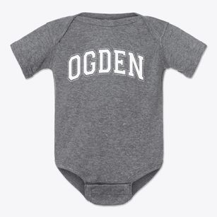 Ogden Elementary School Varsity Arch Baby Onesie
