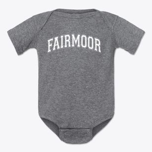 Fairmoor Elementary School Varsity Arch Baby Onesie
