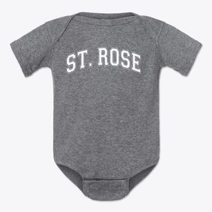Saint Rose Elementary School Varsity Arch Baby Onesie