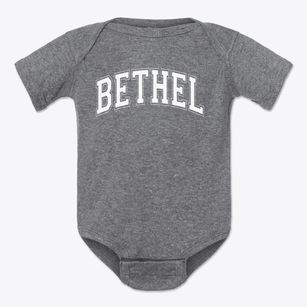 Bethel Baptist Academy Varsity Arch Baby Onesie