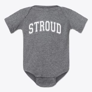 Stroud Middle School Varsity Arch Baby Onesie
