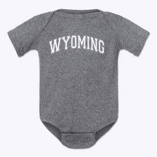 Wyoming Area Catholic School Varsity Arch Baby Onesie