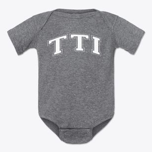 Texas Torah Institute Varsity Arch Baby Onesie