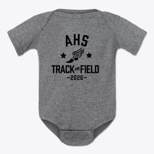 Americas High School Track and Field Baby Onesie