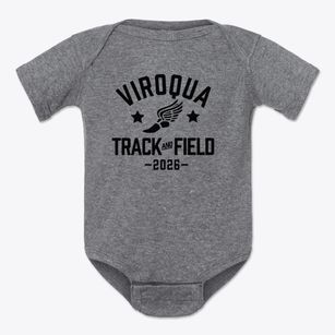 Viroqua Christian School Track and Field Baby Onesie