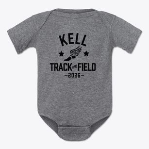 Kell High School Track and Field Baby Onesie