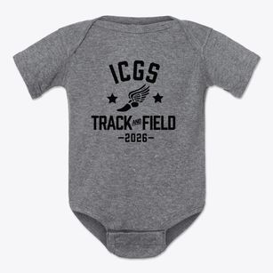 Immaculate Conception Grade School Track and Field Baby Onesie