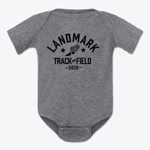 Landmark Elementary School Track and Field Baby Onesie