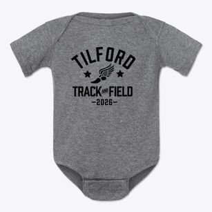 Tilford Middle School Track and Field Baby Onesie