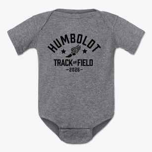Humboldt High School Track and Field Baby Onesie