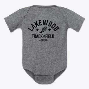 Lakewood Christian Academy Track and Field Baby Onesie