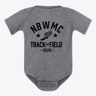 Nbwmc Track and Field Baby Onesie