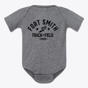 Fort Smith Sda School Track and Field Baby Onesie