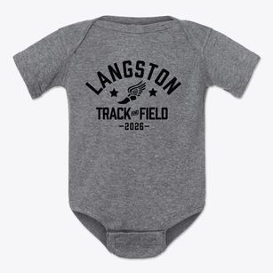 Langston Aerospace/environmental Studies Track and Field Baby Onesie