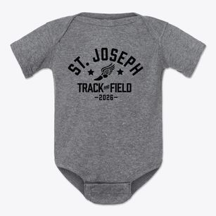 Saint Joseph Central High School Track and Field Baby Onesie