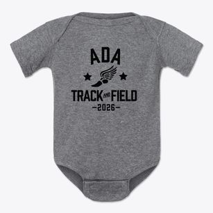 Ada Elementary School Track and Field Baby Onesie
