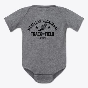 Mckellar Vocational Center Track and Field Baby Onesie