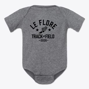 Le Flore County Vocational Center Track and Field Baby Onesie