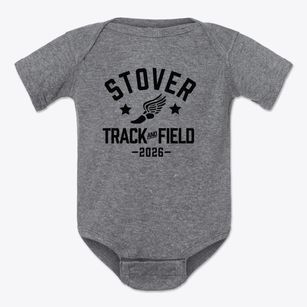 Stover High School Track and Field Baby Onesie