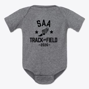 Sunnydale Adventist Academy Track and Field Baby Onesie