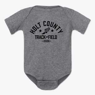 Holt County District 30 School Track and Field Baby Onesie