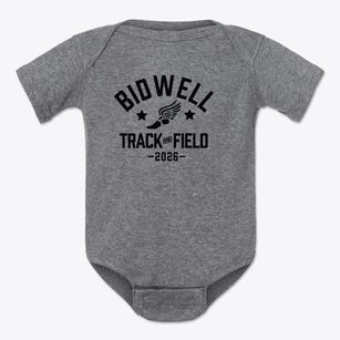 Bidwell Junior High School Track and Field Baby Onesie