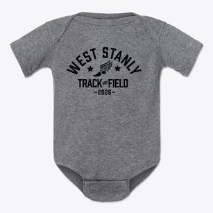 West Stanly High School Track and Field Baby Onesie