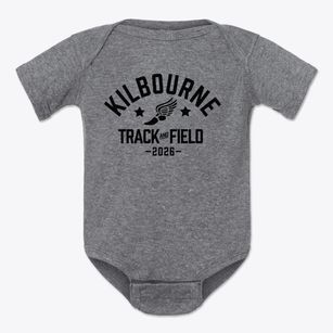 Worthington Kilbourne High School Track and Field Baby Onesie