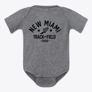 New Miami High School Track and Field Baby Onesie
