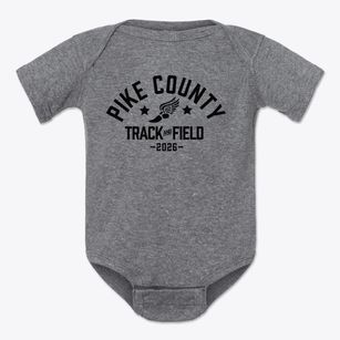 Pike County Area Joint Vocational School Track and Field Baby Onesie