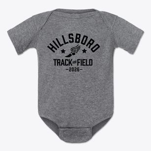 Hillsboro High School Track and Field Baby Onesie
