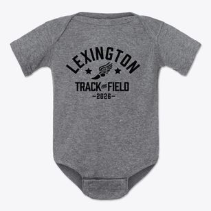 Lexington High School Track and Field Baby Onesie