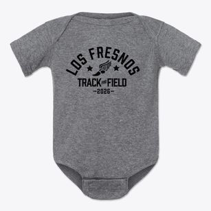 Los Fresnos High School Track and Field Baby Onesie