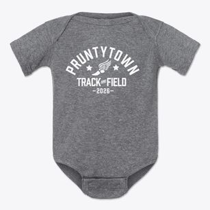 Pruntytown Elementary School Track and Field Baby Onesie