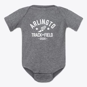 Arlington Country Day School Track and Field Baby Onesie