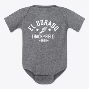 El Dorado High School Track and Field Baby Onesie