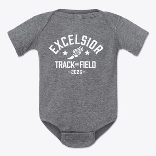 Excelsior Christian School Track and Field Baby Onesie