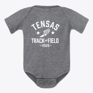 Tensas Charter School Track and Field Baby Onesie