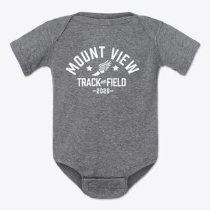 Mount View Elementary School Track and Field Baby Onesie