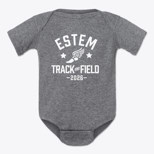 Estem High School Track and Field Baby Onesie