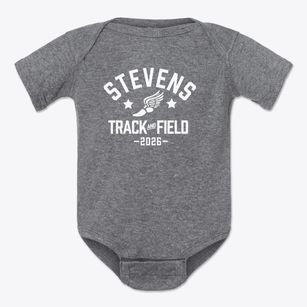 Stevens Middle School Track and Field Baby Onesie