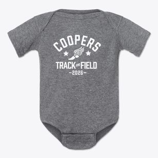 Coopers Elementary School Track and Field Baby Onesie