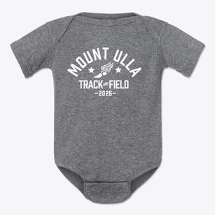 Mount Ulla Elementary School Track and Field Baby Onesie