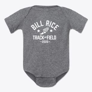 Bill Rice Christian Academy Track and Field Baby Onesie