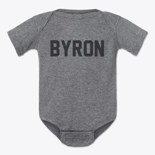 Byron Georgia Classic Block Baby Onesie