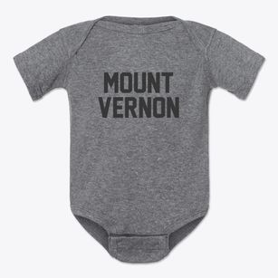Mount Vernon Missouri Classic Block Baby Onesie