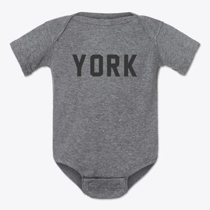 York New York Classic Block Baby Onesie