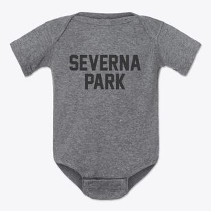 Severna Park Maryland Classic Block Baby Onesie