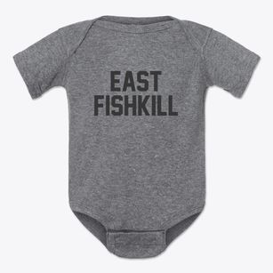 East Fishkill New York Classic Block Baby Onesie