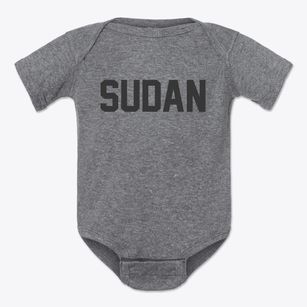 Sudan Texas Classic Block Baby Onesie